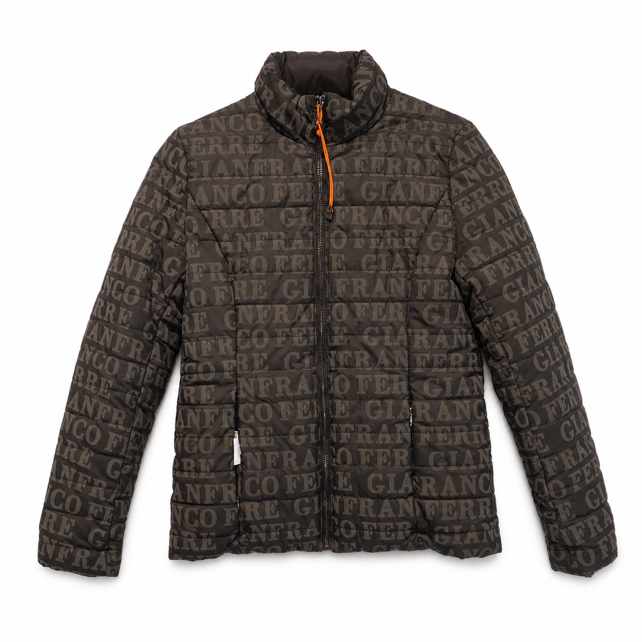 Monogram Puffer Jacket, style RZN-26-23, front view
